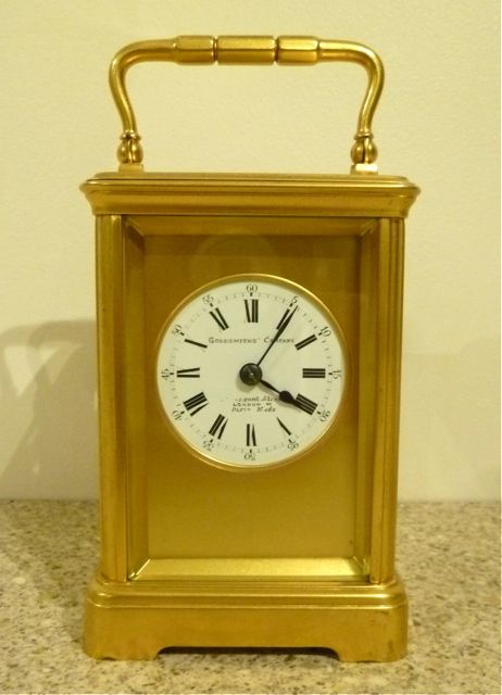 An Attractive Striking Carriage Clock
