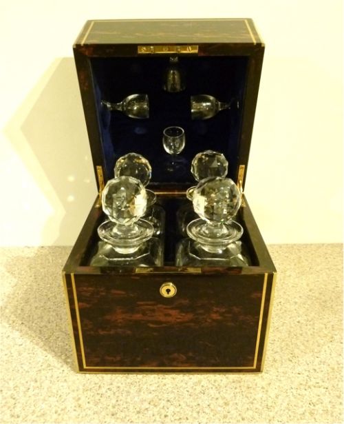 A Very Good Coromandel Decanter Box