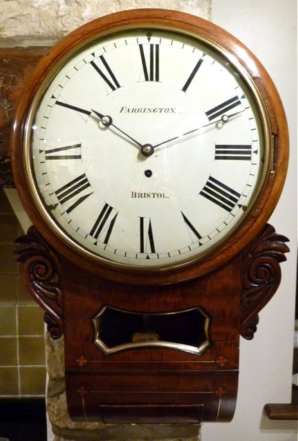 Fine Original Drop-dial Wall Clock