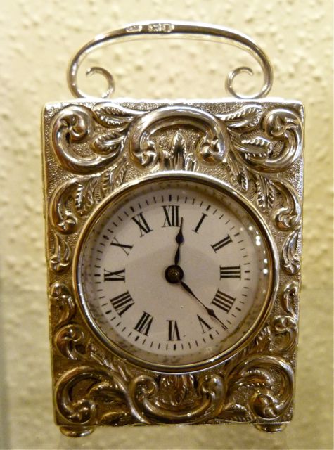 Hallmarked Silver "Boudoir" Carriage Clock, Dated 1901