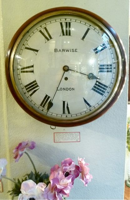 A Good English Convex Dial Wall Clock