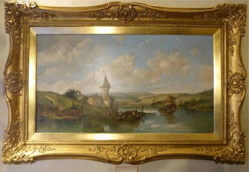Impressive Landscape Oil on Canvas