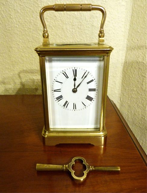 Striking French Carriage Clock by Henri Jacot