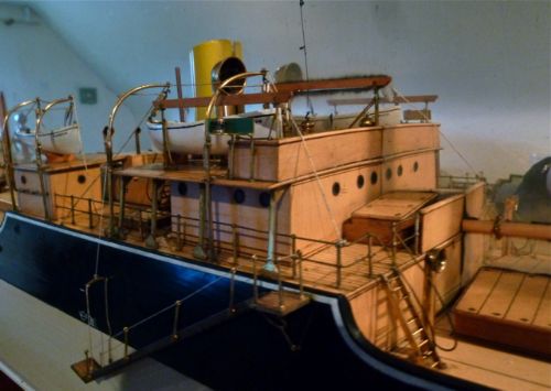 Large Shipowners' Model of a Cargo Vessel