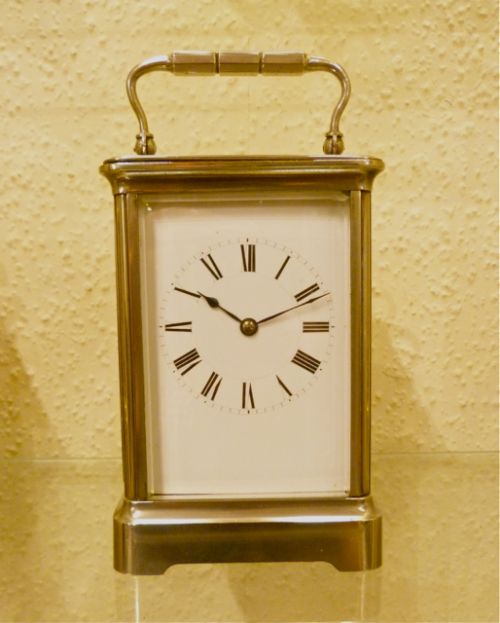Carriage Clock Timepiece by Henri Jacot