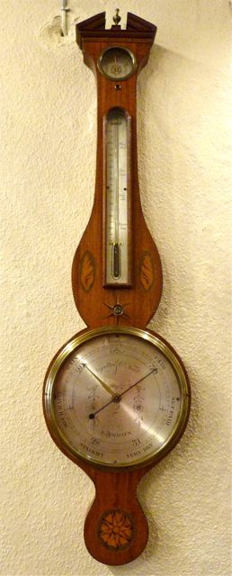 A Very Good Early 19th Century Wheel Barometer