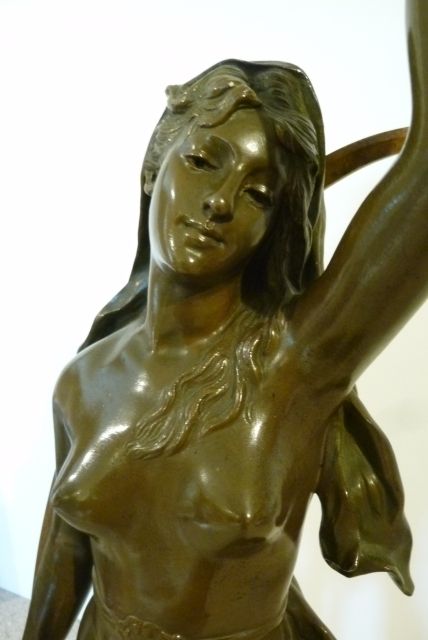 fig 1. IMPRESSIVE FRENCH BRONZE by LEVASSEUR