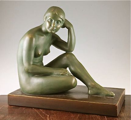 A Large and Impressive Terracotta Figure