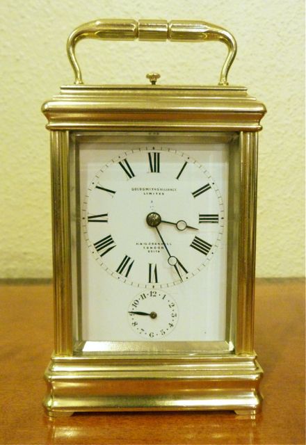 Fine French Repeating Carriage Clock by Drocourt