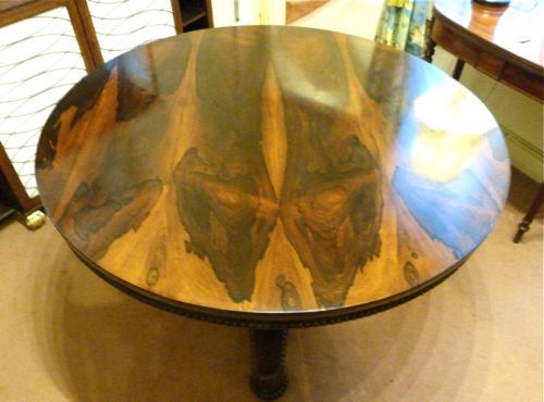 Fine Rosewood Centre or Hall Table by Gillows