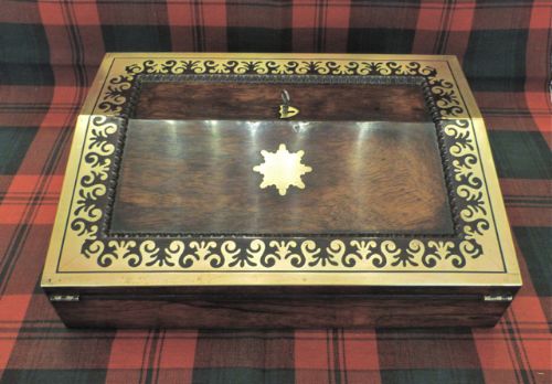 Good English Regency Period Lady's Writing Slope