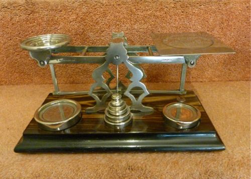 A Rare Set of Postal Scales by Sampson Morden