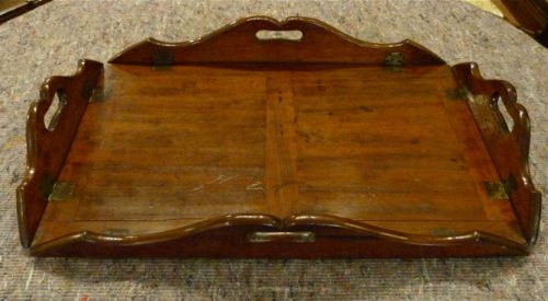 Good George III Mahogany Butlers Tray