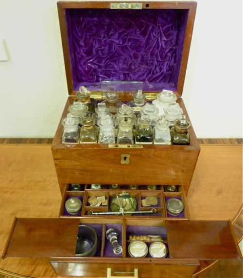 A Particularly Well-fitted Apothecary or Medicine Box
