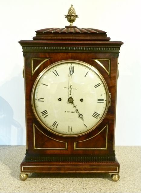 A Fine Regency Period English Bracket Clock