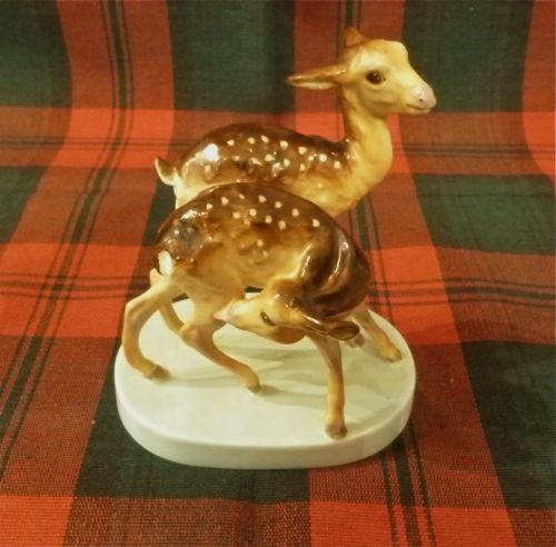 Royal Worcester Porcelain Group by Doris Lintner