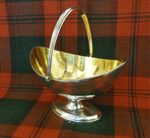 George III Silver Sugar Basin
