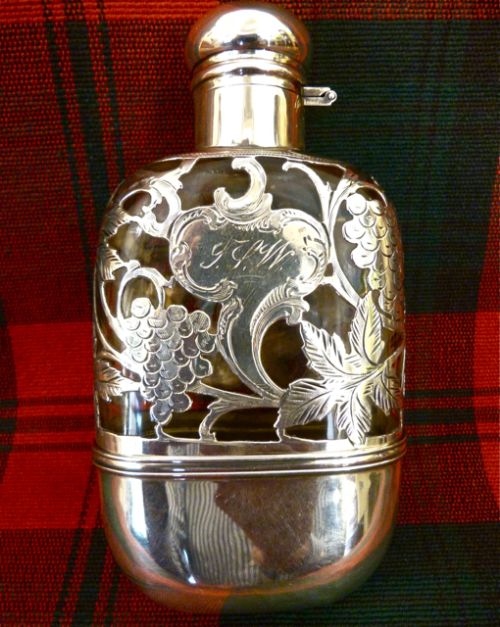 American Silver Hip Flask