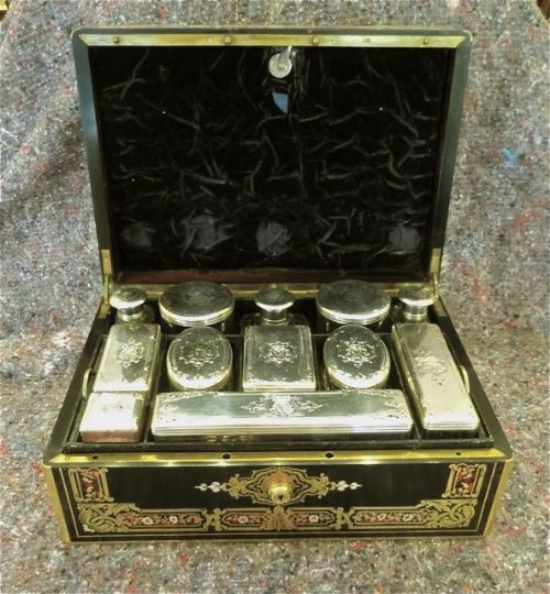 A Superb French Lady's Dressing & Jewellery Box