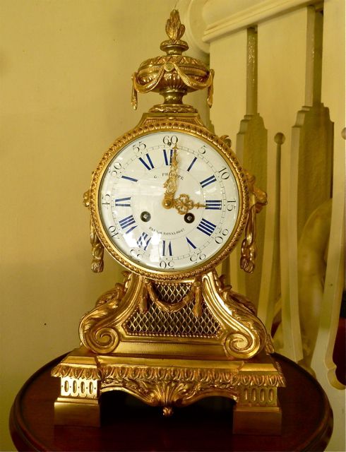 Large Impressive French Ormolu Mantle Clock