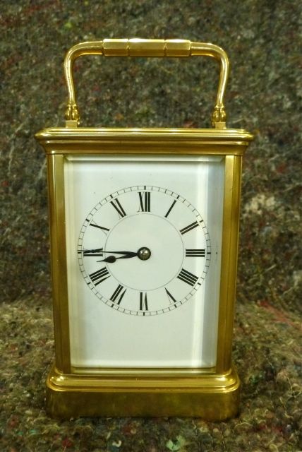 Good French Striking Carriage Clock by Jacot