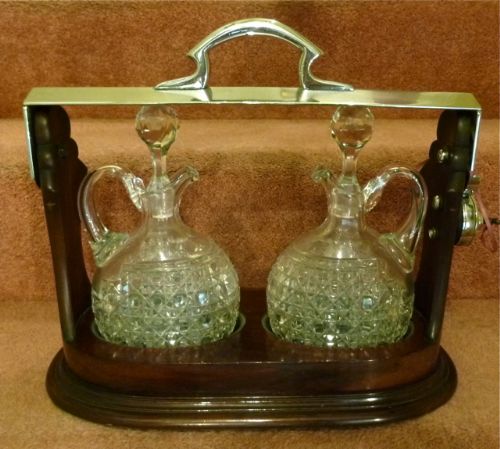 Unusual Edwardian Tantalus