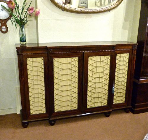 Fine Rosewood Dwarf Cabinet by Gillows