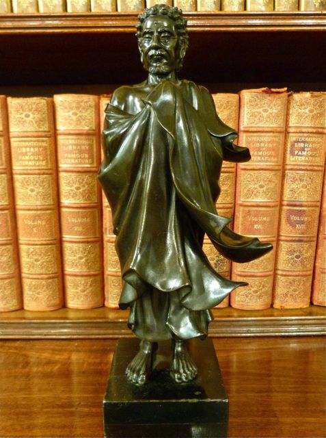 Early Chinese Bronze:  "Bodhidarma"
