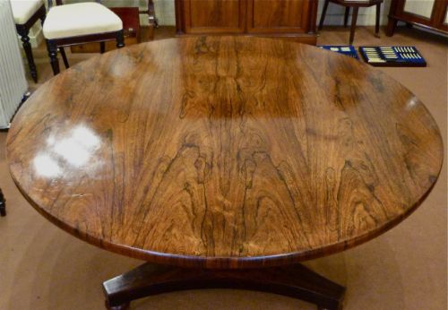 A Fine Rosewood Dining Table by Gillows