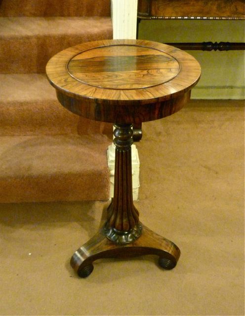Pretty Rosewood Wine Table & Jardiniere