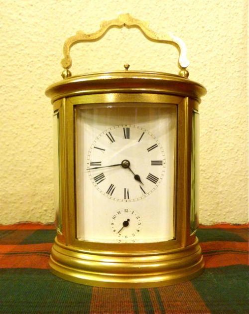 High Quality French Oval Carriage Clock