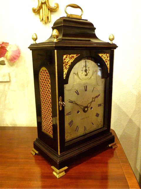 fig 1. LATE 18TH CENTURY BRISTOL BRACKET CLOCK