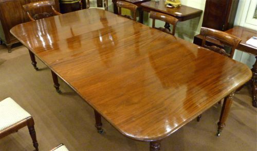 Good Large 12-Seat Mahogany Dining Table