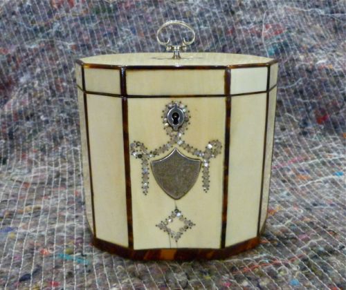 Late 18th Century Ivory Tea Caddy
