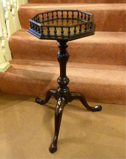 Chippendale Period Mahogany Wine Table