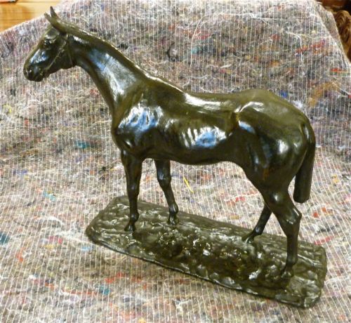 Good French 'Animalier' Bronze Horse