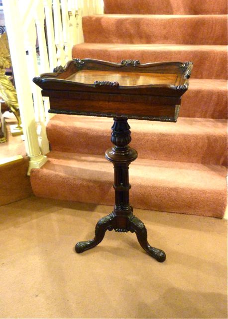 Rosewood Flower or 'Crocus' Table by Gillows