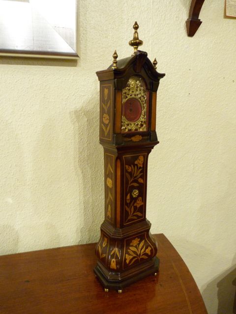 Rare Inlaid "Longcase Clock" Watch Stand
