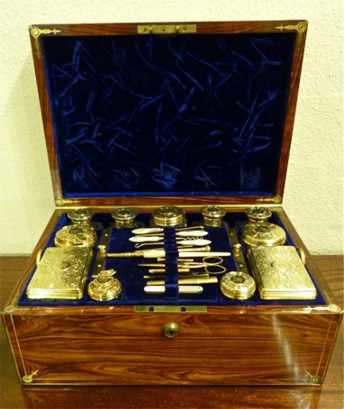 A Very Fine Lady's Dressing and Jewellery Box