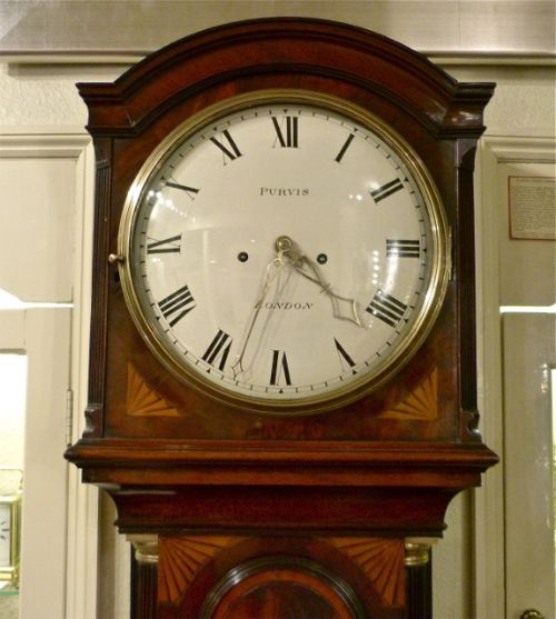 Impressive Regency Mahogany Longcase Clock