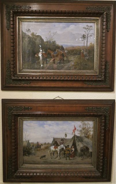 Alfred Friedlander; Pair of Oil Paintings