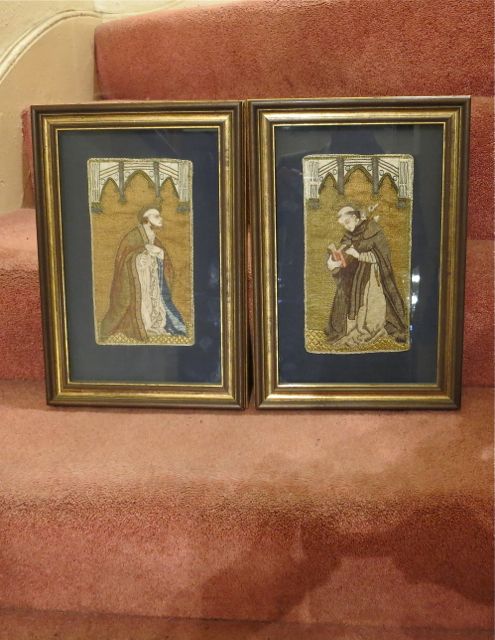 Pair of 18th or 19th Century Needlework Pictures