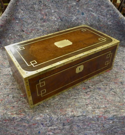 Large George III Writing Box with Many Fittings