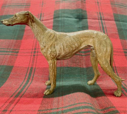 Austrian Cold-painted Vienna Bronze Lurcher