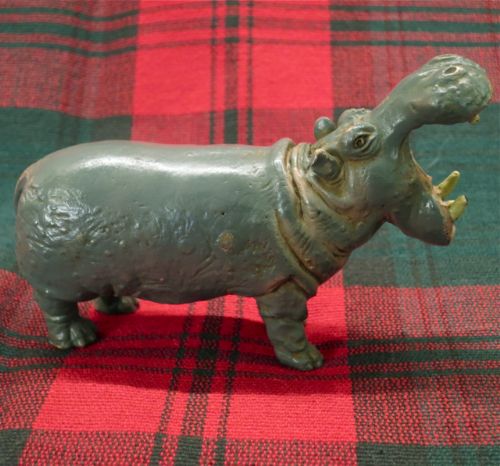 Austrian Cold-painted Vienna Bronze Hippo