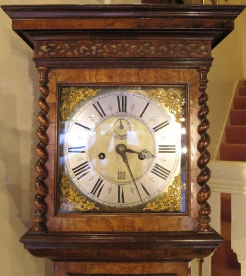 Early/mid 18th Century Walnut Longcase Clock