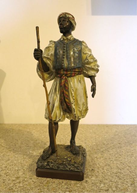Fine Large Austrian Cold-painted "Vienna" Bronze