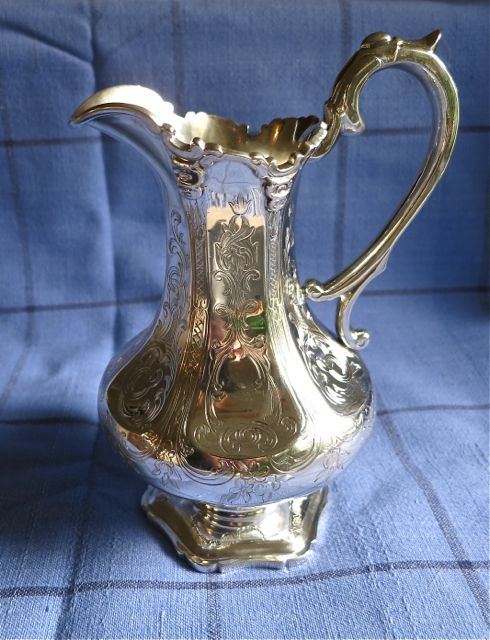 A Good Scottish Silver Victorian Cream Jug