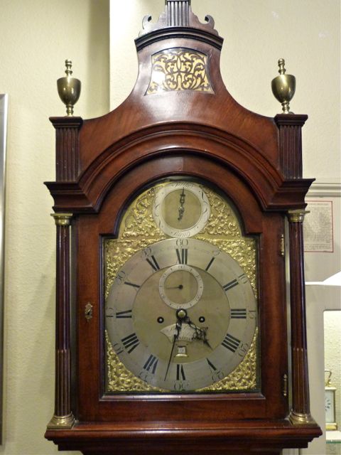 Impressive London Mahogany Longcase Clock