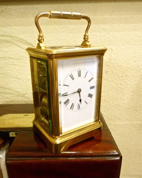 A Fine Striking Carriage Clock by Henri Jacot